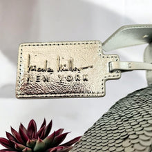 Load image into Gallery viewer, Nicole Miller Silver Sequin Adjustable strap Shoulder Bag
