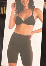 Load image into Gallery viewer, Juicy Couture Body Shaping Scuba Biker High Shorts Black L

