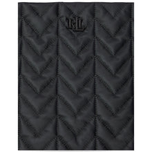 Load image into Gallery viewer, Lauren Ralph Lauren Quilted Extra Large Stevie Zip Tote Bag Black/Black

