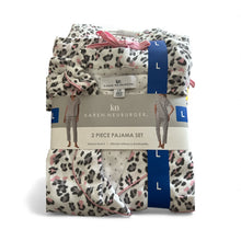 Load image into Gallery viewer, Karen Neuburger 2 Piece Pajama Set Natural Stretch Grey L
