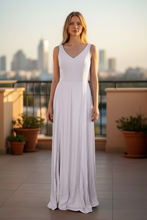 Load image into Gallery viewer, Show me your mumu Jenn Maxi Dress Show me the ring crisp Blush Pink S
