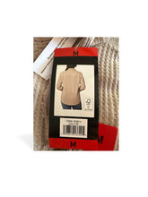 Load image into Gallery viewer, From Free People Briggs Women's Button Front Waffle Shirt Tan M
