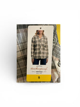 Load image into Gallery viewer, Weatherproof Classic-Fit Long-Sleeve Lightweight Plaid Flannel Green Small
