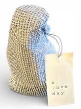Load image into Gallery viewer, Gorgeous A New Day Crystal Mesh Handbag - Silver
