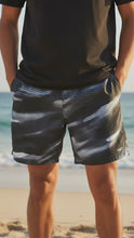 Load and play video in Gallery viewer, NWT Speedo Tech Volley Swim Shorts, Dark Gray Size XL 36/38 UPF 50+ Liner

