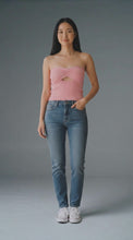 Load and play video in Gallery viewer, NWT Urban Outfitters Out From Under Arden Seamless Cutout Tube Top Pink/Rose M/L
