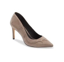 Load image into Gallery viewer, AllSaints Blush Zehra Studded Pump. Size 9. Black
