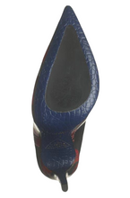 Load image into Gallery viewer, Valentina Rangoni Romantico Printed Stiletto Pump. Aluminio Tulipani. Size 7.5
