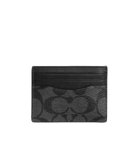 Load image into Gallery viewer, Coach Slim Id Card Case In Signature Canvas Charcoal
